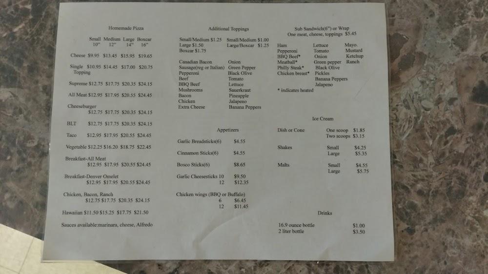 Mercer Pizza Plus Menu image 1